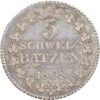 Thurgau, 5 Batzen, 1808, vz-unz