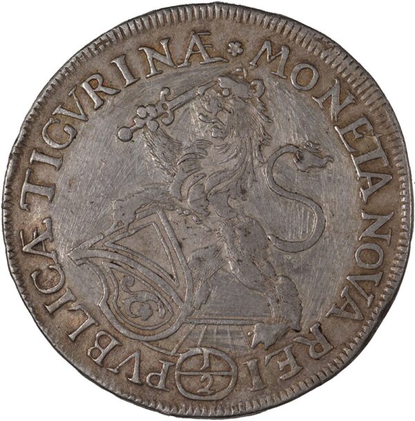 1664_1 Zürich, 1/2 Taler, 1690, ss-vz