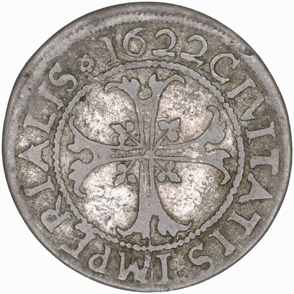 Zürich, 1 Batzen, 1622, ss