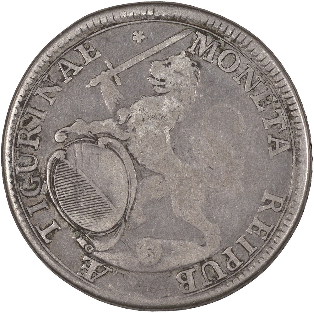 Zürich, 1/2 Taler, 1724, s-ss