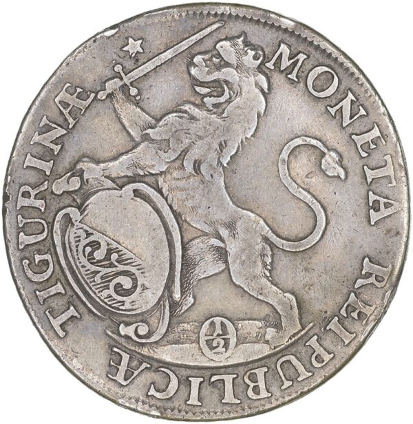 1713_1 Zürich, 1/2 Taler, 1736, ss