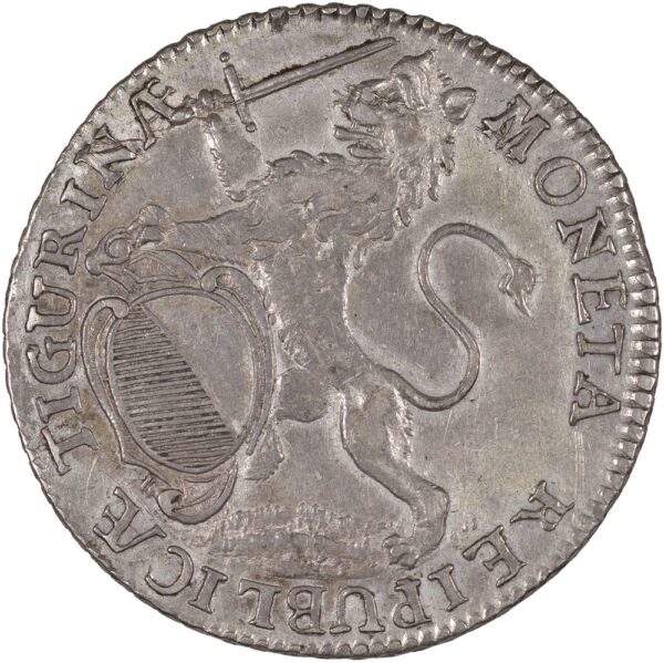 1720_1 Zürich, 1/2 Taler, 1758, unz-
