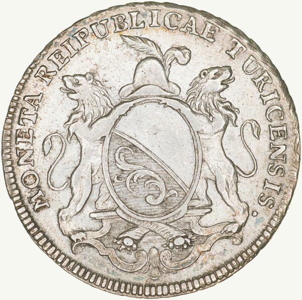 1726_1 Zürich, 1/2 Taler, 1780, vz-unz