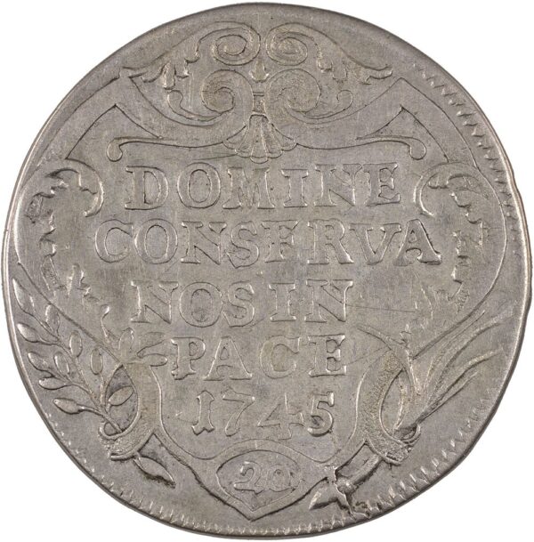 Zürich, 20 Schilling, 1745, ss