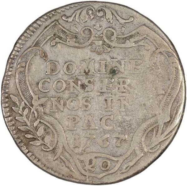 Zürich, 20 Schilling, 1767, ss