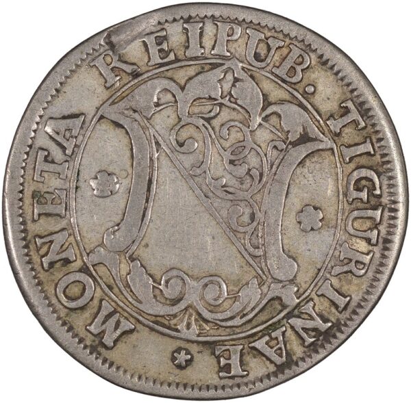 Zürich, 10 Schilling, 1736, ss