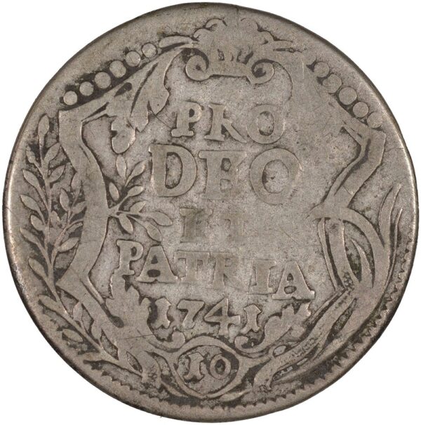 Zürich, 10 Schilling, 1741, s-ss