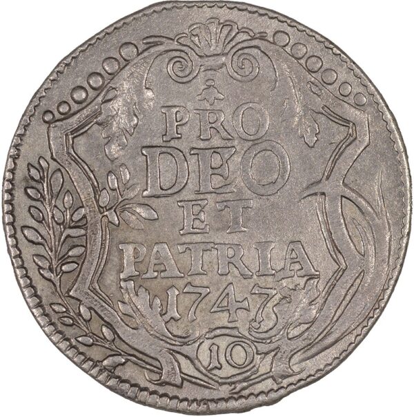 Zürich, 10 Schilling, 1747, ss-vz