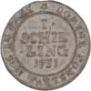 Zürich, Schilling, 1751, unz