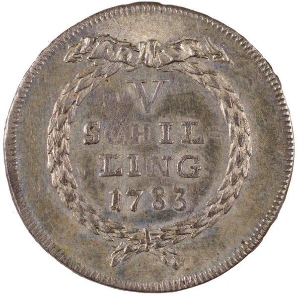 Zürich, 5 Schilling, 1783, unz