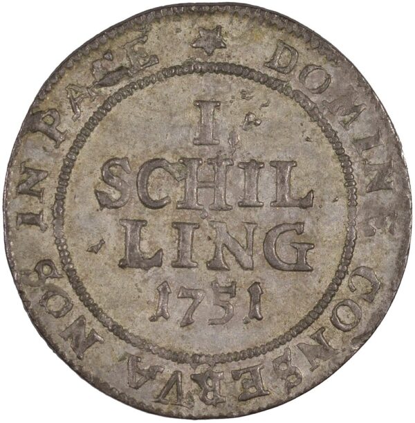Zürich, Schilling, 1751, vz-unz