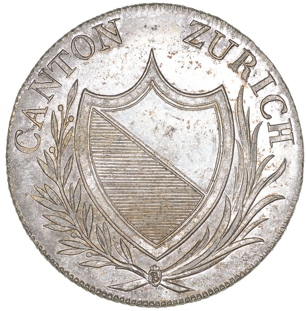 Zürich, 8 Batzen, 1814, stgl