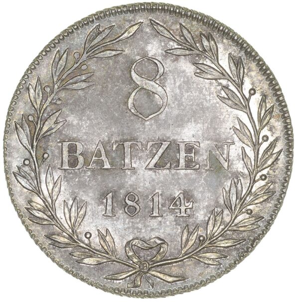 Zürich, 8 Batzen, 1814, stgl