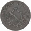 Zürich, 2 Rappen, 1842, vz