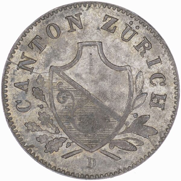 Zürich, 1 Rappen, 1845, vz-unz