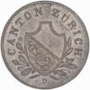 Zürich, 1 Rappen, 1842, stgl