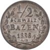 Graubünden, 1/2 Batzen, 1836, vz-unz