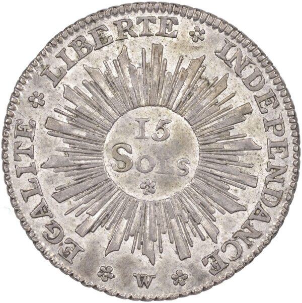 Genéve, 15 Sols, 1794, vz