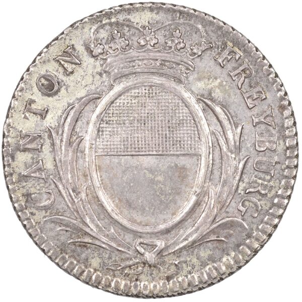 1788_1 Freiburg, 5 Batzen, 1811, vz-unz