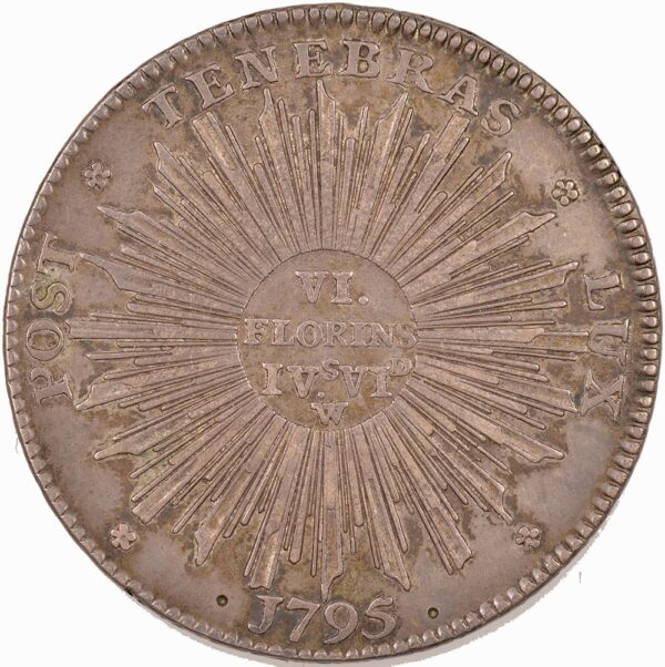 Genéve, 1/2 Taler, 1795, vz