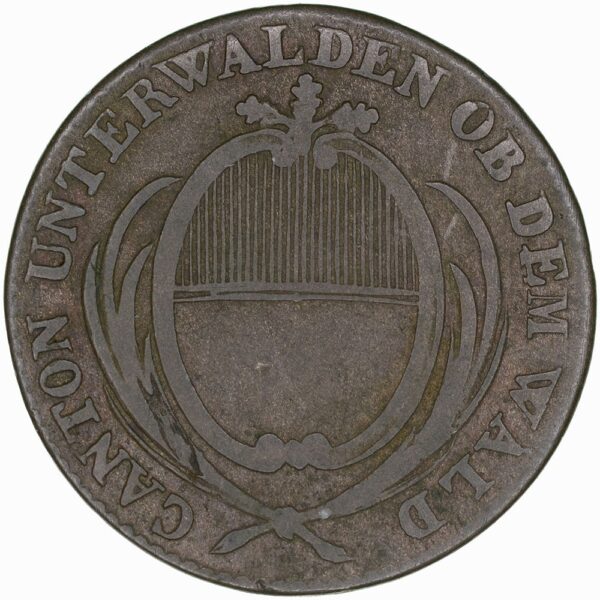 1796_1 Obwalden, 1/2 Batzen, 1812, ss-vz