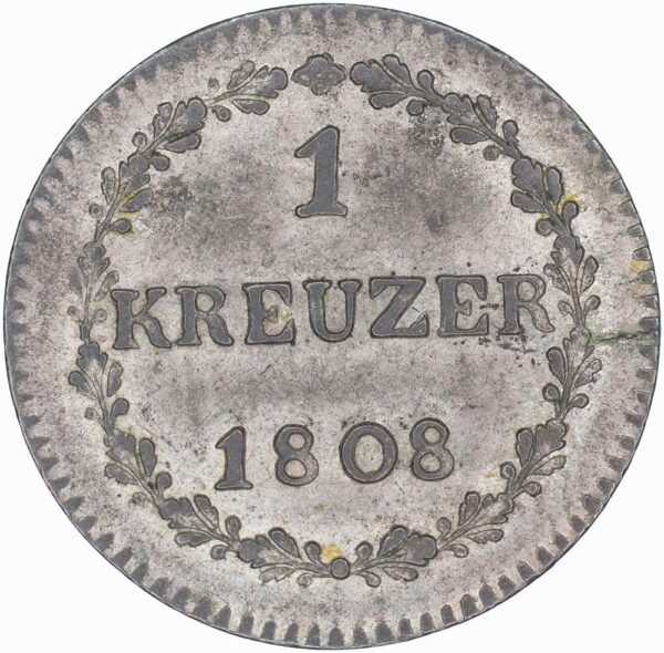 Thurgau, 1 Kreuzer, 1808, unz/stgl