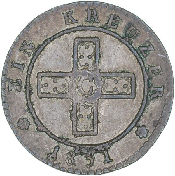 Aargau, 2 1/2 Rappen, 1831, unz/stgl