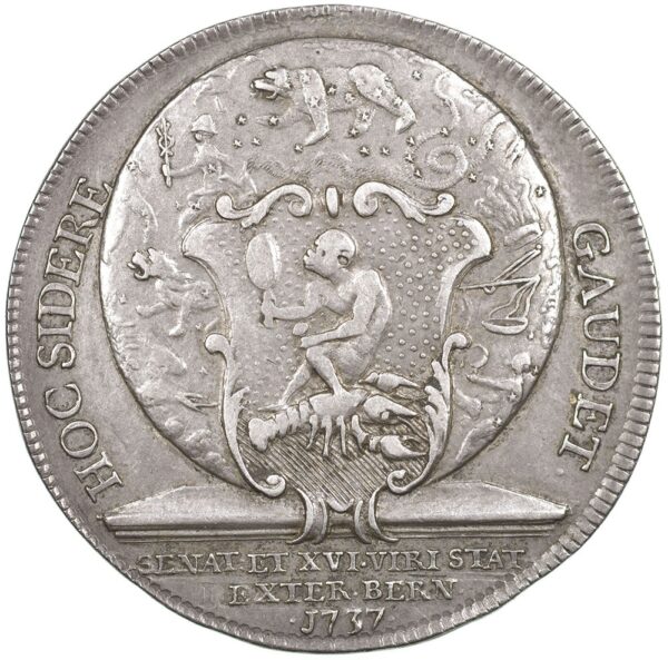 1843_1 Bern, Sechszehnerpfennig, 1737, vz