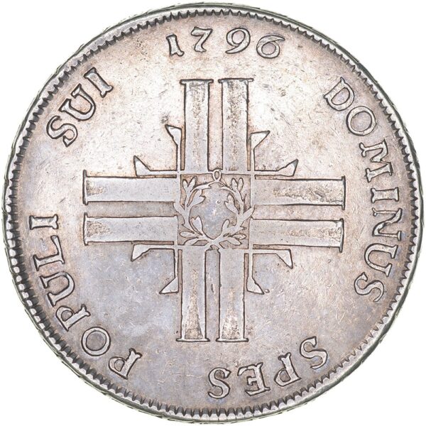 Luzern, 40 Batzen, 1796, vz