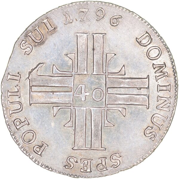 Luzern, 40 Kreuzer, 1796, ss-vz