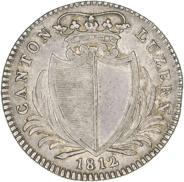 Luzern, 10 Batzen, 1812, vz-unz