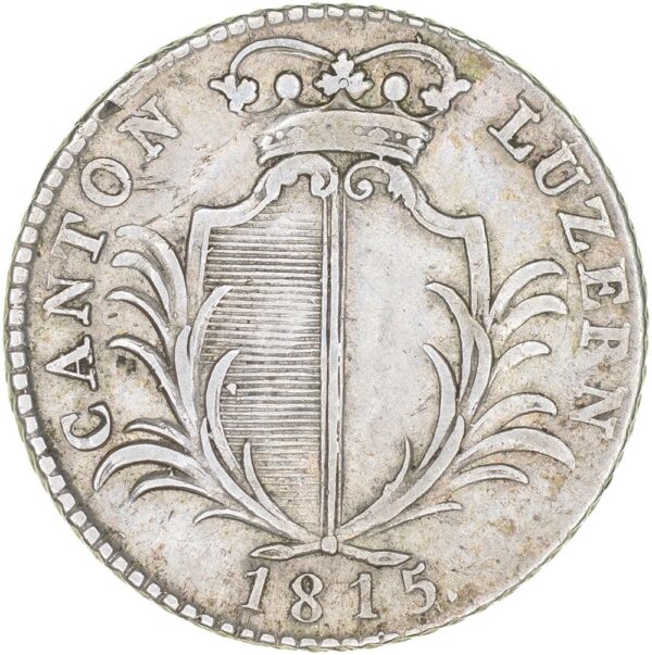 1867_1 Luzern, 5 Batzen, 1815, vz