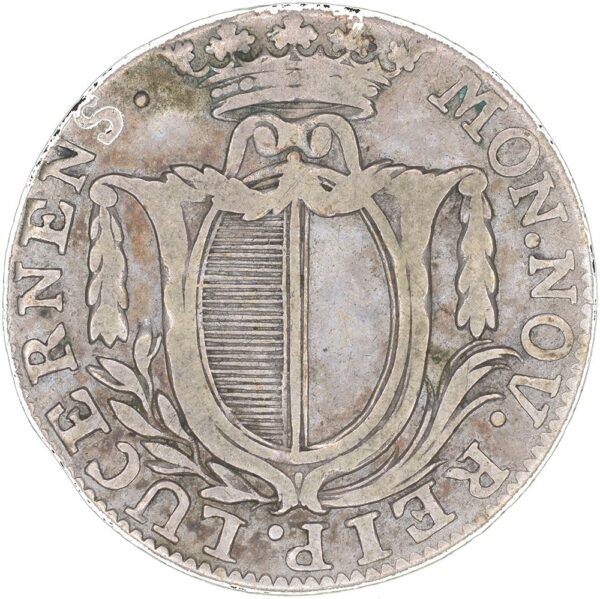 1872_1 Luzern, Viertelgulden, 1796, ss-vz