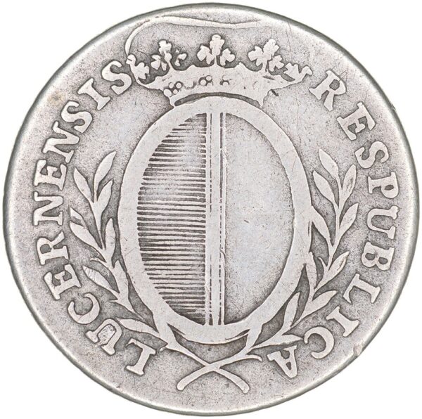 1873_1 Luzern, 20 Kreuzer, 1796, ss