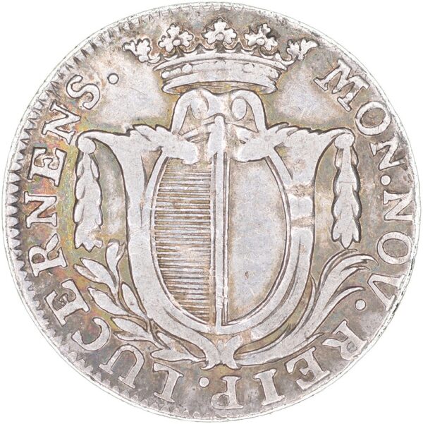 1888_1 Luzern, Viertelgulden, 1796, vz
