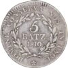 Luzern, 5 Batzen, 1810, vz