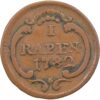 Zug, 1 Rappen, 1782, ss