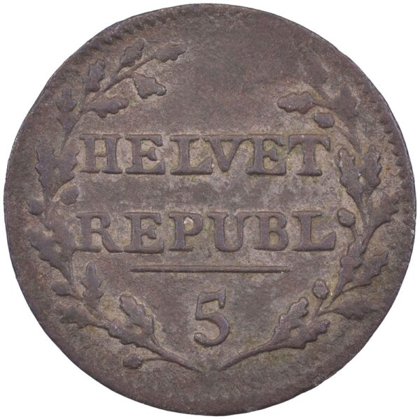 1935_1 Helv. Republik, 1/2 Batzen, 1799, vz