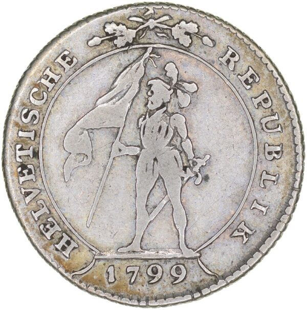 1936_1 Helv. Republik, 5 Batzen, 1799, ss