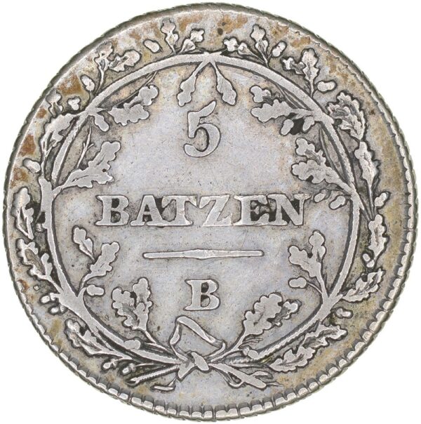 Helv. Republik, 5 Batzen, 1799, ss