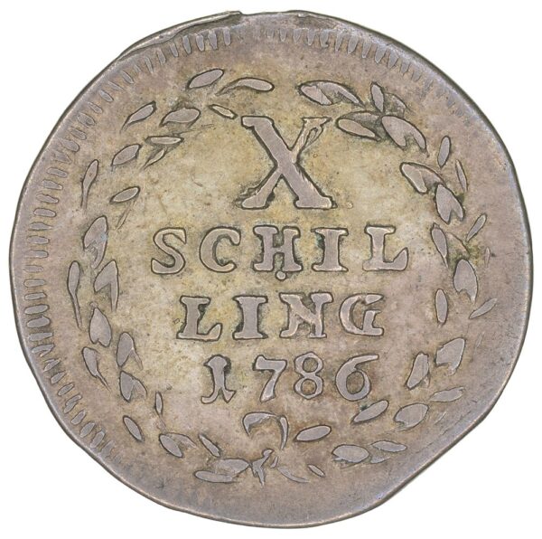 Schwyz, 10 Schilling, 1786, ss-vz