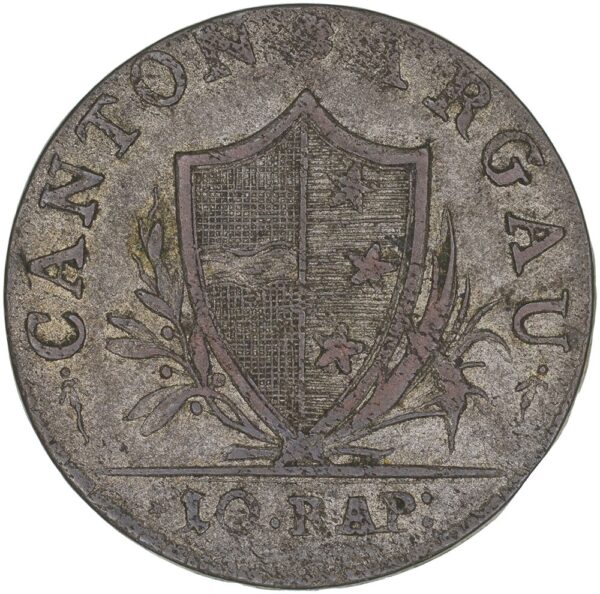 1960_1 Aargau, 1 Batzen, 1807, ss