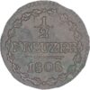 Thurgau, 1/2 Kreuzer, 1808, vz