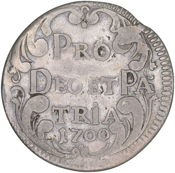 Zürich, 10 Schilling, 1700, ss