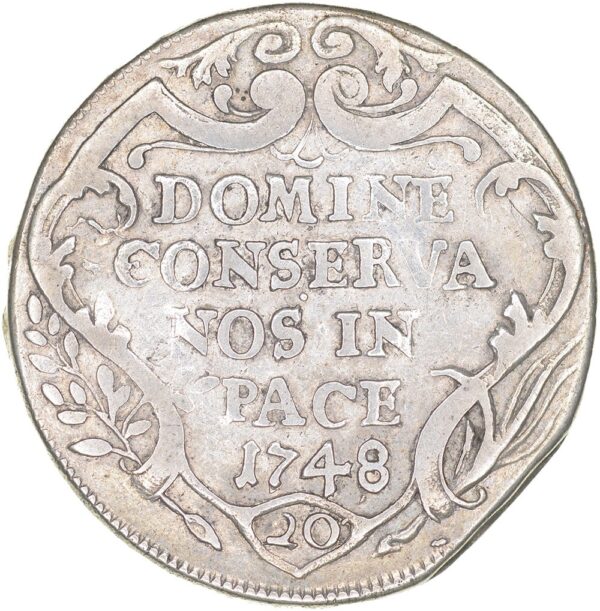 Zürich, 20 Schilling, 1748, ss