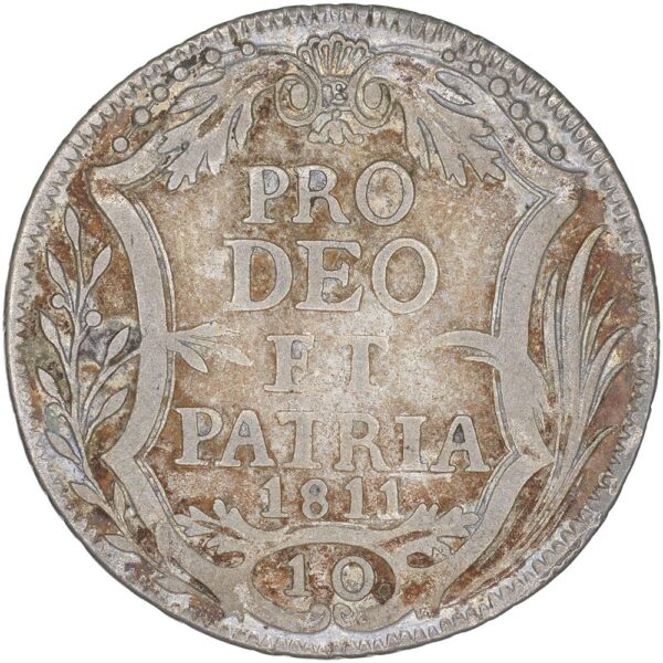 Zürich, 10 Schilling, 1811, ss-vz