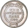 Zürich, 1/2 Taler, 1794, unz-