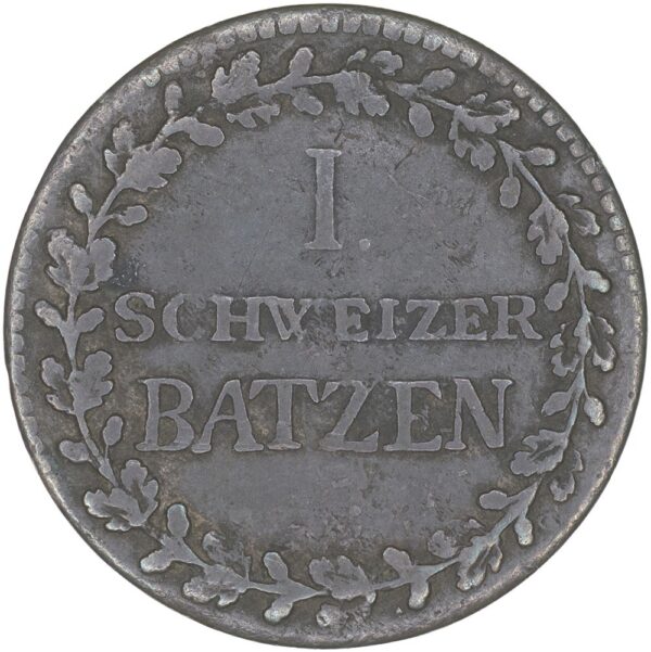 Graubünden, 1 Batzen, 1807, ss