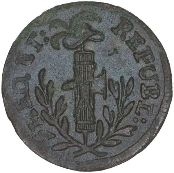 Helv. Republik, 1 Rappen, 1802, vz