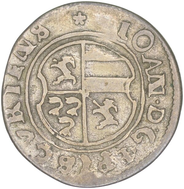 2028_1 Bistum Chur, 2 Kreuzer, 1646, ss
